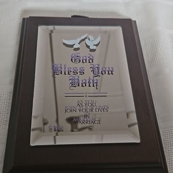 Wells Wooden Hanging Picture Frame For Wedding Couple 6×8 - Picture 15 of 16